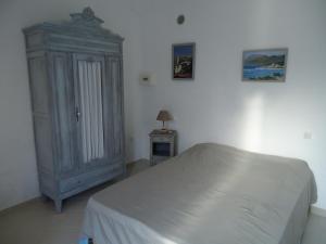 Katil atau katil-katil dalam bilik di Le belvédère du Nebbio