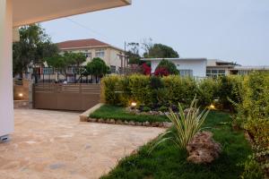 A garden outside Christina Apartment