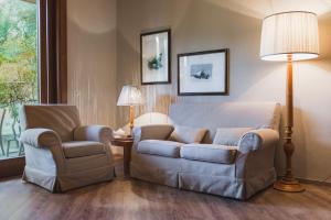 Posezení v ubytování Roccamare Resort - Ville e Appartamenti