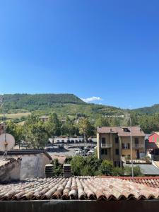 a view from the roof of a building at La Quintessenza del Borgo in Varzi