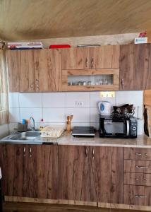 Η κουζίνα ή μικρή κουζίνα στο Homoljski pogled Banja Zdrelo