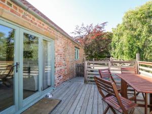 Balkoni atau teres di Shire Cottage