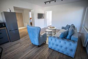 Et opholdsområde på E&A Apartman Ajla i Amir