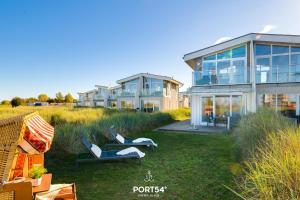 En have udenfor Ferienhaus Ankerplatz Marina Wendtorf