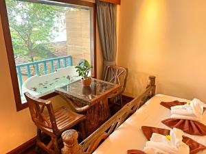 Balkón nebo terasa v ubytování Baan Hin Sai Resort & Spa