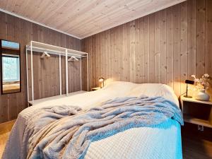 Postel nebo postele na pokoji v ubytování Superior Ocean View Lofoten