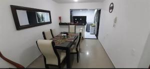 Khu vực ghế ngồi tại Habitación Cangrejo