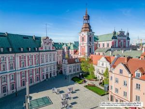 Výhľad na mesto Poznaň alebo výhľad na mesto priamo z apartmánu