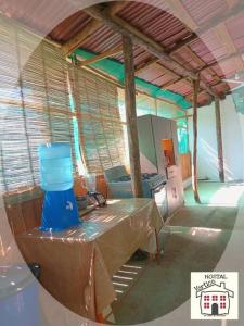 Area soggiorno di En renta toda una casa en puerto angel Oaxaca para un grupo de personas
