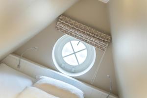 Postel nebo postele na pokoji v ubytování Strandresidenz Wohnung Langeness