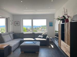 Et opholdsområde på Premium Apartment Hägerstraße