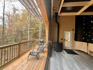 Μπαλκόνι ή βεράντα στο Cabin Zoobox 76