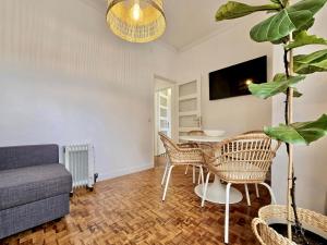 TV a/nebo společenská místnost v ubytování LM art apartments