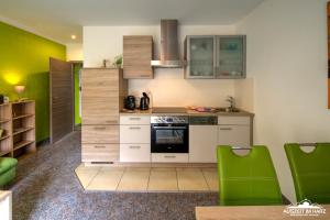 Kuchyň nebo kuchyňský kout v ubytování Auszeit-im-Harz Haus 6 Wohnung 3