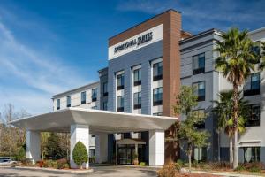 uma representação da frente de um hotel em SpringHill Suites Gainesville em Gainesville