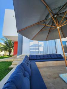 Posezení v ubytování Refúgio da Praia Aracaju