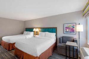 Postel nebo postele na pokoji v ubytování Hampton Inn Fort Collins