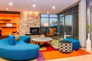 พื้นที่นั่งเล่นของ Fairfield Inn & Suites by Marriott Snyder