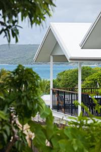 a house with a view of the ocean at Island Villas in Thursday Island