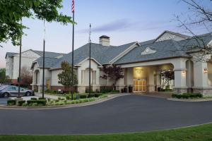 a rendering of the front of a inn at Homewood Suites by Hilton Fort Smith in Massard
