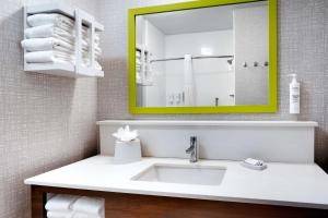 Hampton Inn & Suites Ft Worth-Burleson的一间浴室