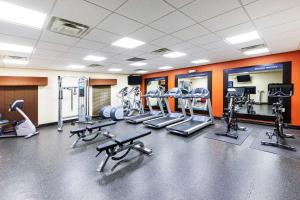 Fitness centrum a/nebo fitness zařízení v ubytování Hampton Inn and Suites Houston Heights I-10