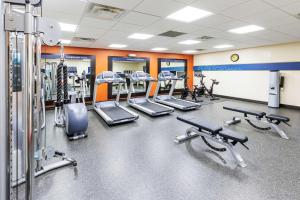 Fitness centrum a/nebo fitness zařízení v ubytování Hampton Inn and Suites Houston Heights I-10