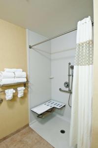 Hampton Inn & Suites Moreno Valley的一间浴室