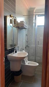 Koupelna v ubytování Twin Villa Đà Lạt