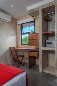 Postel nebo postele na pokoji v ubytování Casa Toloc Tulum