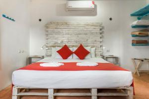 Postel nebo postele na pokoji v ubytování Casa Toloc Tulum