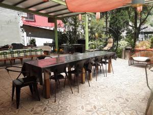 Restauracja lub miejsce do jedzenia w obiekcie Niuniu & Meng Ka Homestay