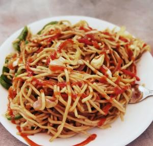 酒店内部或周边提供的食物