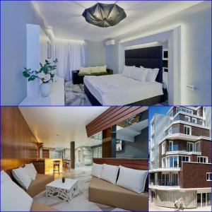 A bed or beds in a room at Botabara Del Mar Boutique