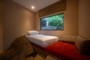Letto o letti in una camera di The Cavern