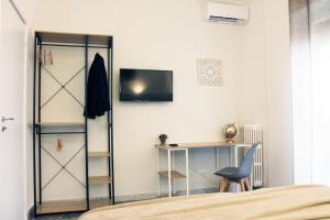 TV a/nebo společenská místnost v ubytování Stanze di Sofia