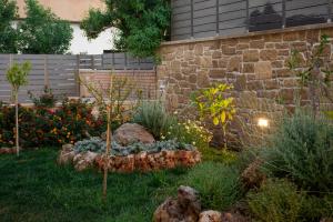 A garden outside Christina Apartment