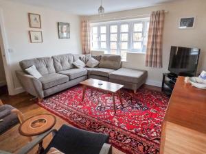 Χώρος καθιστικού στο Relaxing townhouse in the heart of Bridport