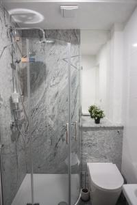 Koupelna v ubytování Hotel "Senleja"