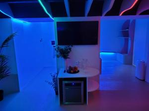 TV a/nebo společenská místnost v ubytování SPA SPA Legerova