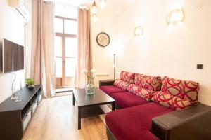 Posezení v ubytování Elvira 54 Apartment