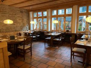 Restaurant o un lloc per menjar a Hotel guter Hirte