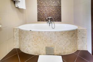 Koupelna v ubytování Hotel Pan Tadeusz