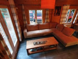 Posezení v ubytování Chalet Ermelo