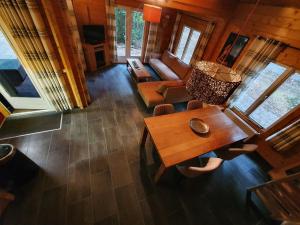 Posezení v ubytování Chalet Ermelo
