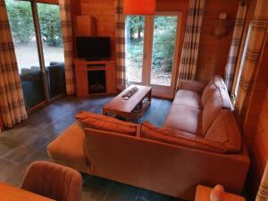 Posezení v ubytování Chalet Ermelo