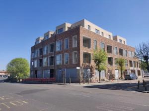 Bygningen som lejligheden ligger i