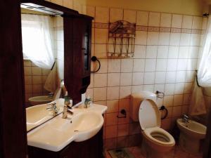 Koupelna v ubytování Villa Francesca