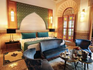Posezení v ubytování Riad El Amine Fès - Historic Hotels Worldwide