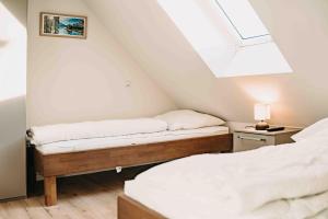 Ένα ή περισσότερα κρεβάτια σε δωμάτιο στο Sonneneck 2